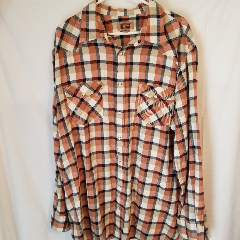 Foundry 2 xl lt flannel 100% cotton
